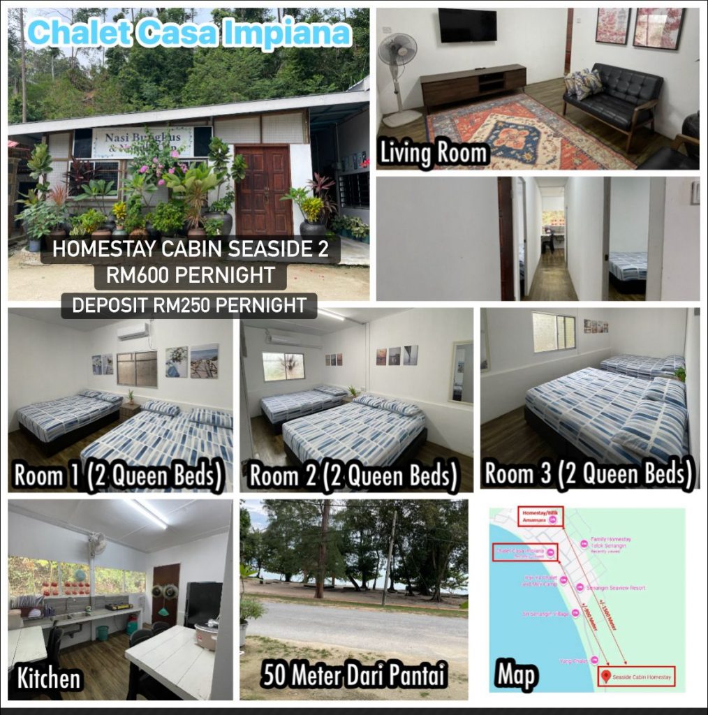 Chalet Casa Impiana – Teluk Senangin, Perak